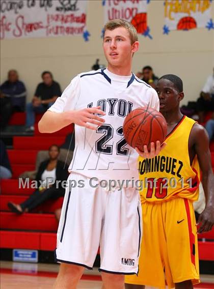 Thumbnail 3 in Dominguez vs. Loyola (Pacific Shores Tournament) photogallery.