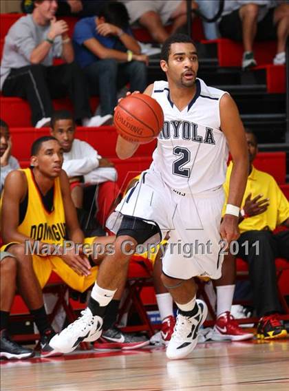 Thumbnail 2 in Dominguez vs. Loyola (Pacific Shores Tournament) photogallery.