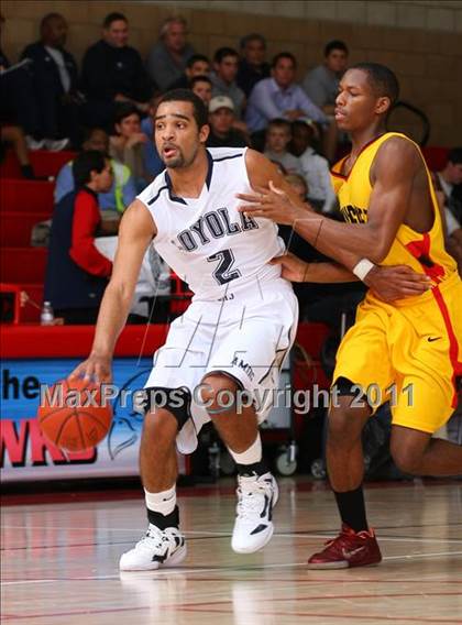 Thumbnail 2 in Dominguez vs. Loyola (Pacific Shores Tournament) photogallery.