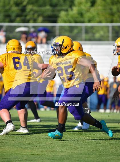 Thumbnail 2 in Smyrna @ Wilson Central (Scrimmage) photogallery.