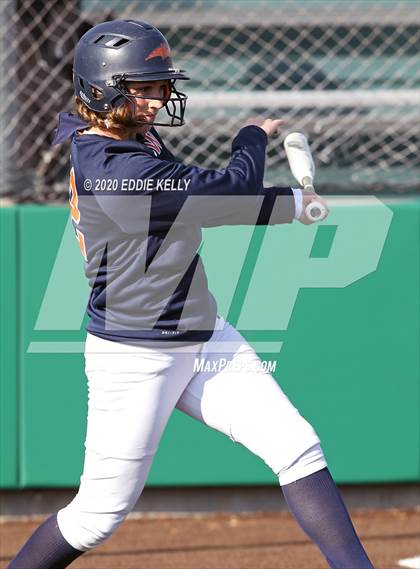 Thumbnail 3 in Hebron vs Wakeland Softball photogallery.