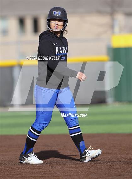 Thumbnail 2 in Hebron vs Wakeland Softball photogallery.