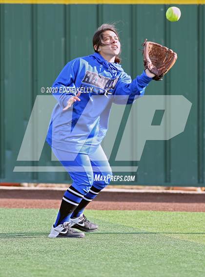Thumbnail 3 in Hebron vs Wakeland Softball photogallery.