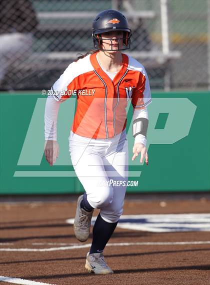 Thumbnail 3 in Hebron vs Wakeland Softball photogallery.