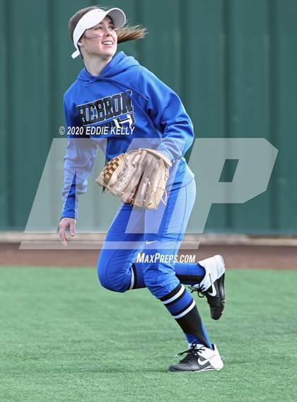 Thumbnail 1 in Hebron vs Wakeland Softball photogallery.