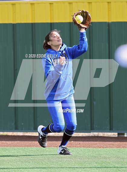 Thumbnail 2 in Hebron vs Wakeland Softball photogallery.