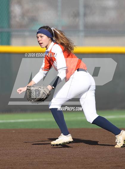 Thumbnail 3 in Hebron vs Wakeland Softball photogallery.
