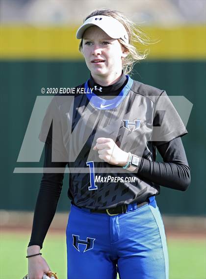Thumbnail 1 in Hebron vs Wakeland Softball photogallery.