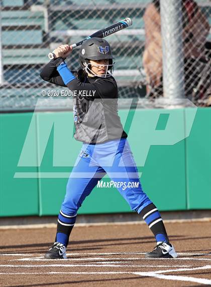 Thumbnail 1 in Hebron vs Wakeland Softball photogallery.