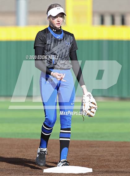 Thumbnail 2 in Hebron vs Wakeland Softball photogallery.