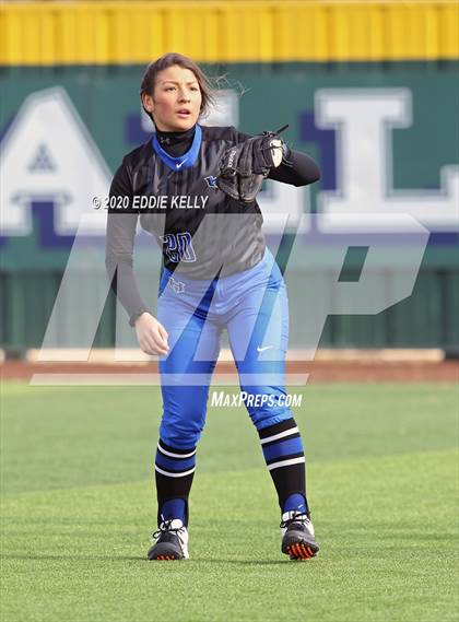 Thumbnail 2 in Hebron vs Wakeland Softball photogallery.