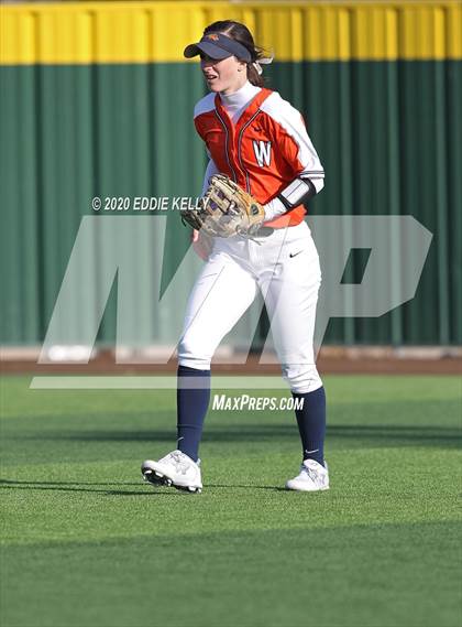 Thumbnail 3 in Hebron vs Wakeland Softball photogallery.