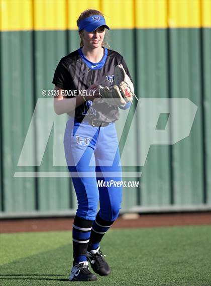 Thumbnail 3 in Hebron vs Wakeland Softball photogallery.
