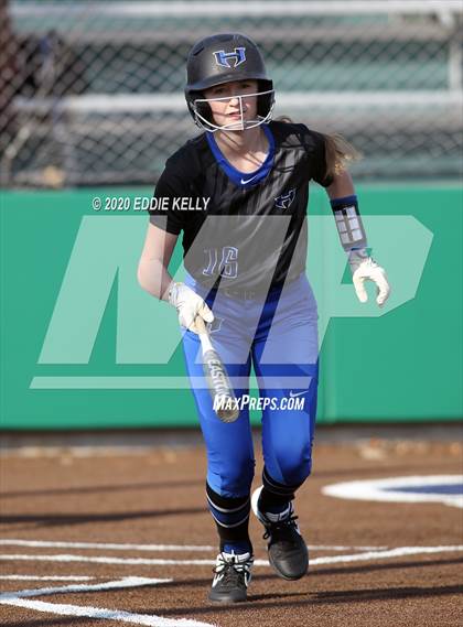 Thumbnail 1 in Hebron vs Wakeland Softball photogallery.