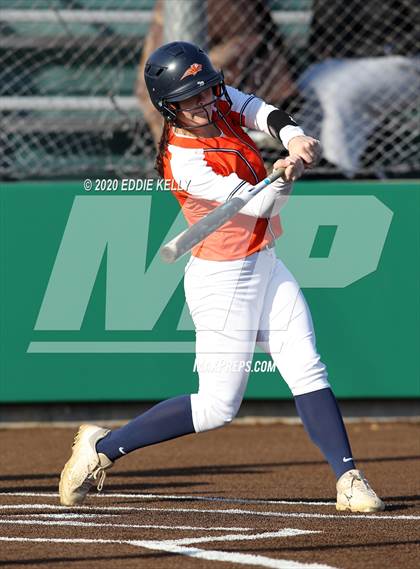 Thumbnail 2 in Hebron vs Wakeland Softball photogallery.