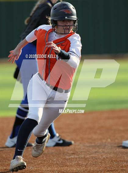 Thumbnail 2 in Hebron vs Wakeland Softball photogallery.