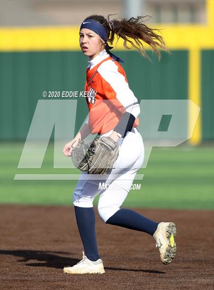 Thumbnail 3 in Hebron vs Wakeland Softball photogallery.
