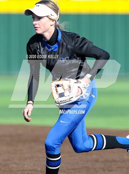 Thumbnail 3 in Hebron vs Wakeland Softball photogallery.
