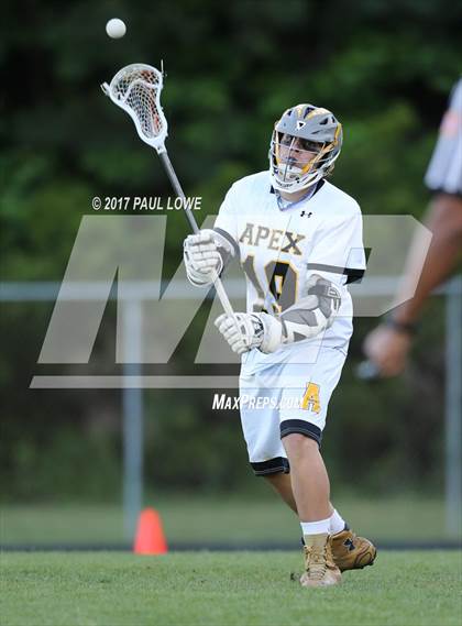 Thumbnail 3 in Apex vs Wakefield (NCHSAA Round 2 Playoff) photogallery.