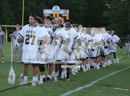 Thumbnail 1 in Apex vs Wakefield (NCHSAA Round 2 Playoff) photogallery.
