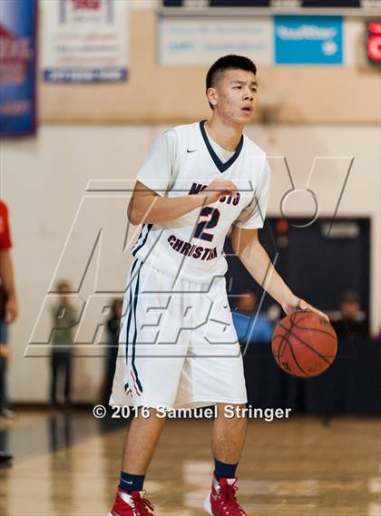 Thumbnail 3 in Modesto Christian vs. Turlock (Modesto Christian Holiday Hoops Classic) photogallery.