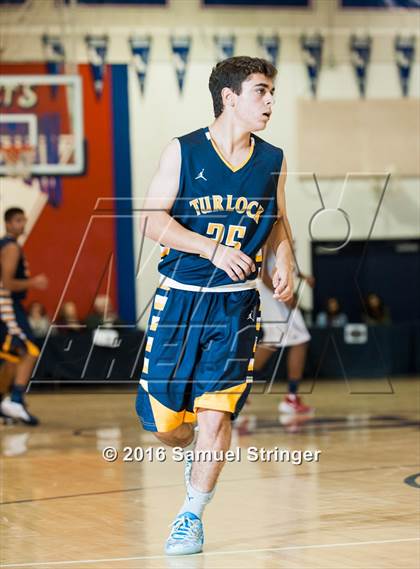 Thumbnail 2 in Modesto Christian vs. Turlock (Modesto Christian Holiday Hoops Classic) photogallery.