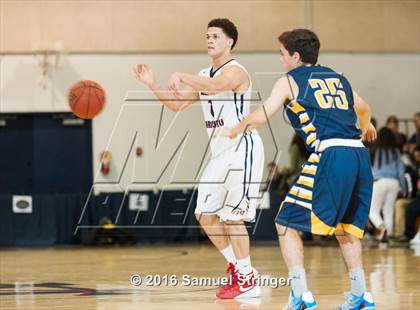 Thumbnail 1 in Modesto Christian vs. Turlock (Modesto Christian Holiday Hoops Classic) photogallery.