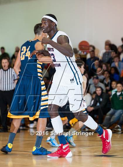 Thumbnail 2 in Modesto Christian vs. Turlock (Modesto Christian Holiday Hoops Classic) photogallery.