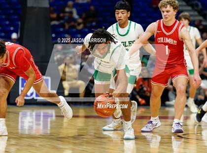Thumbnail 3 in Tatum vs. Columbus (UIL Basketball 3A D1 Final) photogallery.