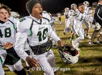 Thumbnail 2 in Roswell @ Grayson (GHSA 6A Semifinal)  photogallery.