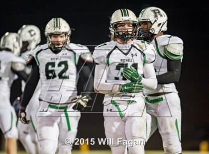 Thumbnail 1 in Roswell @ Grayson (GHSA 6A Semifinal)  photogallery.