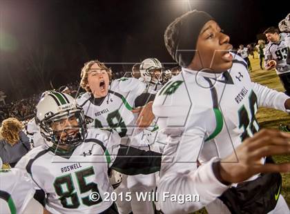 Thumbnail 3 in Roswell @ Grayson (GHSA 6A Semifinal)  photogallery.