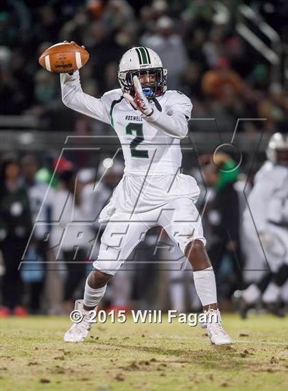 Thumbnail 3 in Roswell @ Grayson (GHSA 6A Semifinal)  photogallery.
