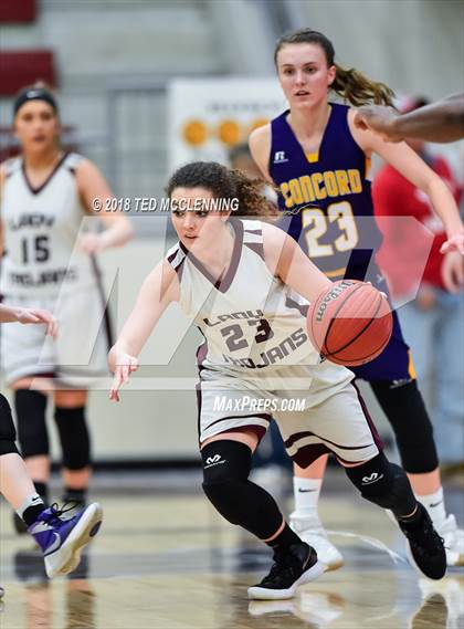 Thumbnail 3 in Kirby vs. Concord (AAA 1A 2nd Round Playoff) photogallery.