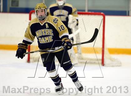 Thumbnail 1 in Notre Dame-Fairfield vs. St. Joseph (West Haven Christmas Tournament) photogallery.