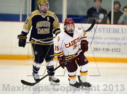 Thumbnail 3 in Notre Dame-Fairfield vs. St. Joseph (West Haven Christmas Tournament) photogallery.