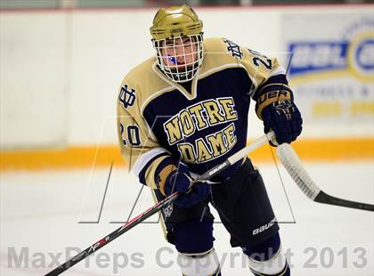 Thumbnail 3 in Notre Dame-Fairfield vs. St. Joseph (West Haven Christmas Tournament) photogallery.