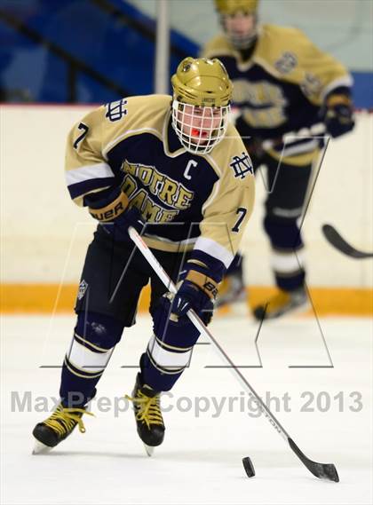 Thumbnail 3 in Notre Dame-Fairfield vs. St. Joseph (West Haven Christmas Tournament) photogallery.