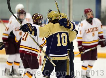 Thumbnail 1 in Notre Dame-Fairfield vs. St. Joseph (West Haven Christmas Tournament) photogallery.