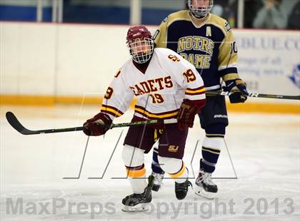 Thumbnail 1 in Notre Dame-Fairfield vs. St. Joseph (West Haven Christmas Tournament) photogallery.