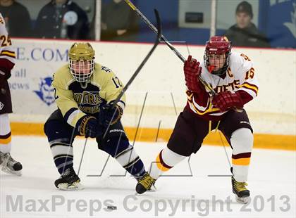 Thumbnail 2 in Notre Dame-Fairfield vs. St. Joseph (West Haven Christmas Tournament) photogallery.