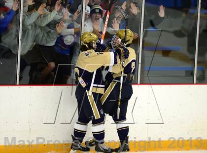 Thumbnail 3 in Notre Dame-Fairfield vs. St. Joseph (West Haven Christmas Tournament) photogallery.