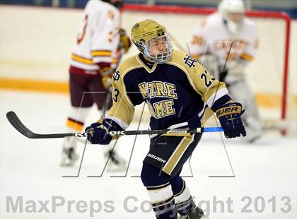 Thumbnail 2 in Notre Dame-Fairfield vs. St. Joseph (West Haven Christmas Tournament) photogallery.