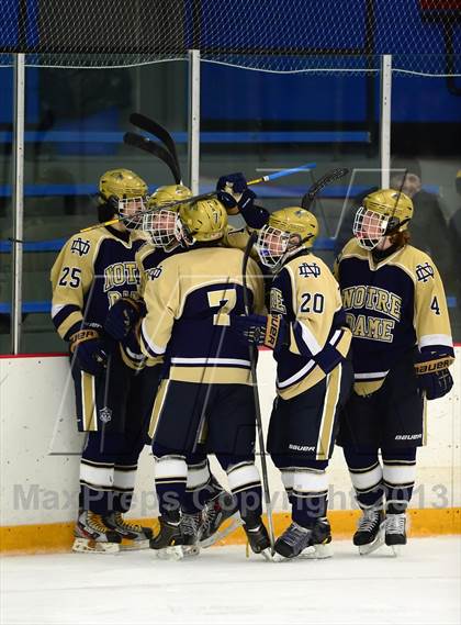 Thumbnail 2 in Notre Dame-Fairfield vs. St. Joseph (West Haven Christmas Tournament) photogallery.