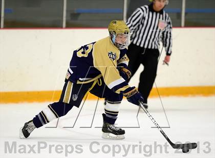 Thumbnail 1 in Notre Dame-Fairfield vs. St. Joseph (West Haven Christmas Tournament) photogallery.