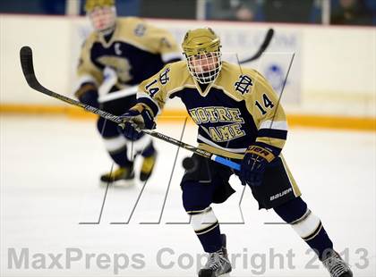 Thumbnail 1 in Notre Dame-Fairfield vs. St. Joseph (West Haven Christmas Tournament) photogallery.