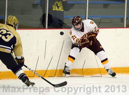 Thumbnail 1 in Notre Dame-Fairfield vs. St. Joseph (West Haven Christmas Tournament) photogallery.