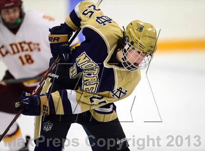 Thumbnail 3 in Notre Dame-Fairfield vs. St. Joseph (West Haven Christmas Tournament) photogallery.