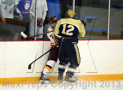 Thumbnail 3 in Notre Dame-Fairfield vs. St. Joseph (West Haven Christmas Tournament) photogallery.