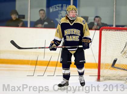 Thumbnail 2 in Notre Dame-Fairfield vs. St. Joseph (West Haven Christmas Tournament) photogallery.